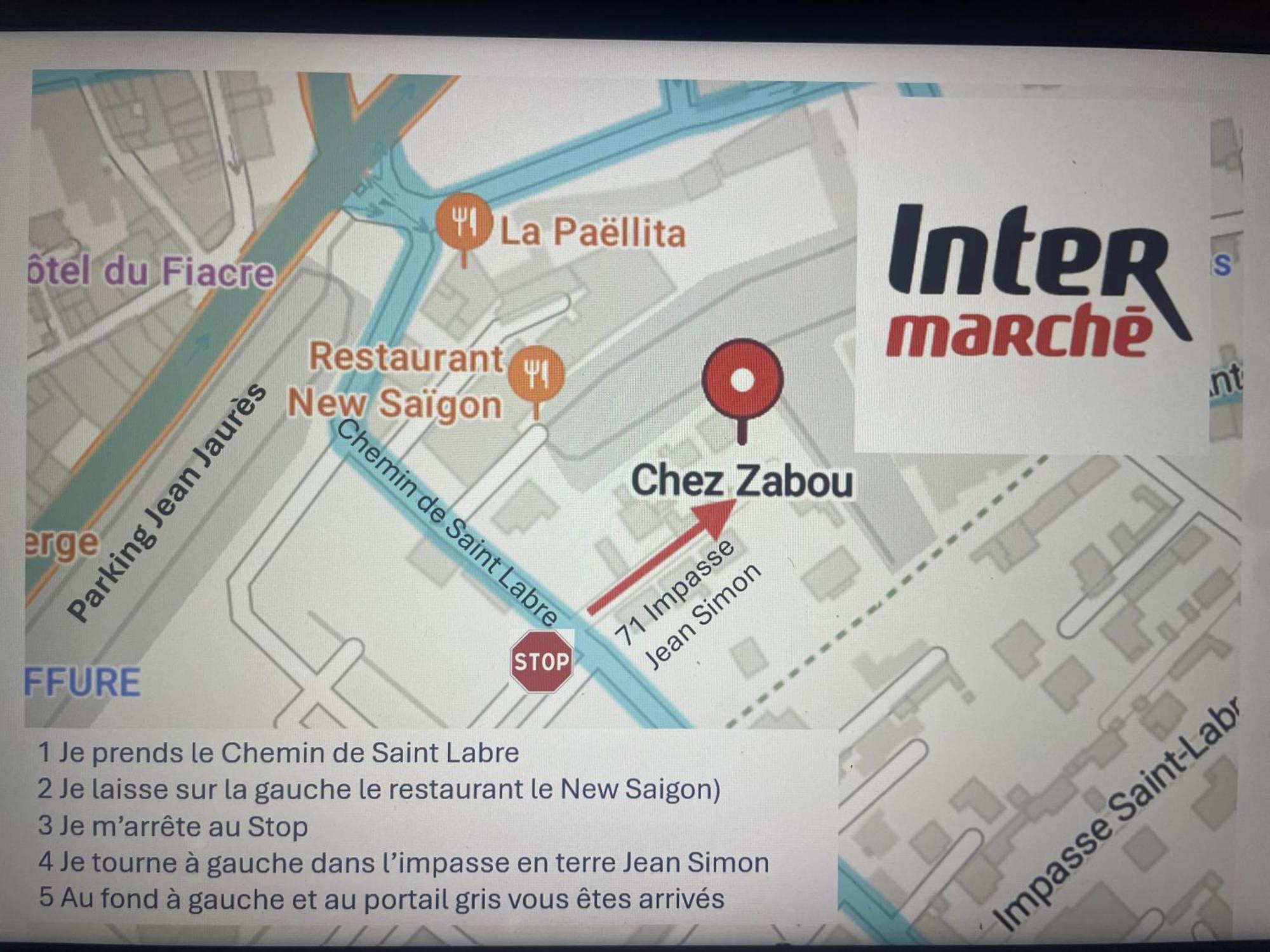 דירות קרפנטרה Chez Zabou מראה חיצוני תמונה